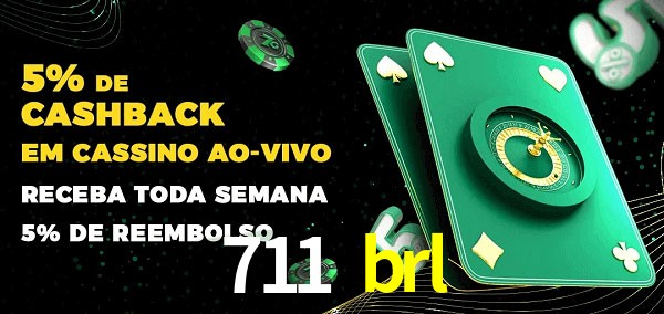 Promoções do cassino ao Vivo 711 brl